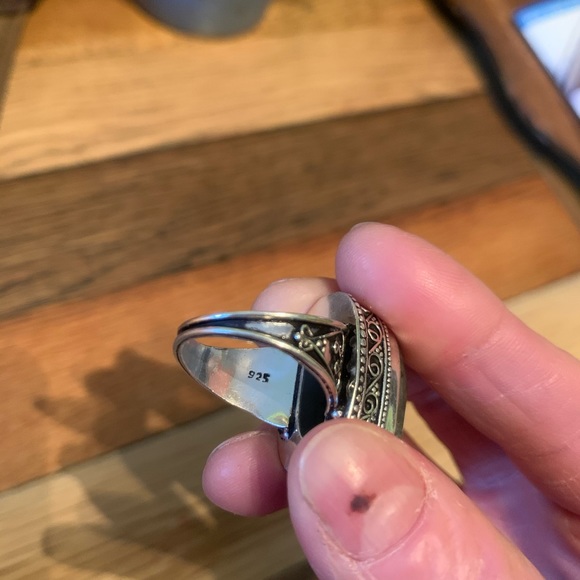 Gorgeous labradorite ring - Picture 7 of 7